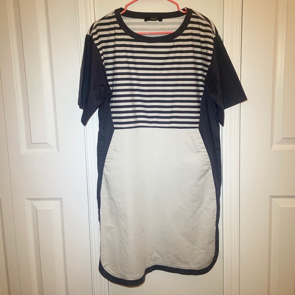 Max Mara dress with stripes
